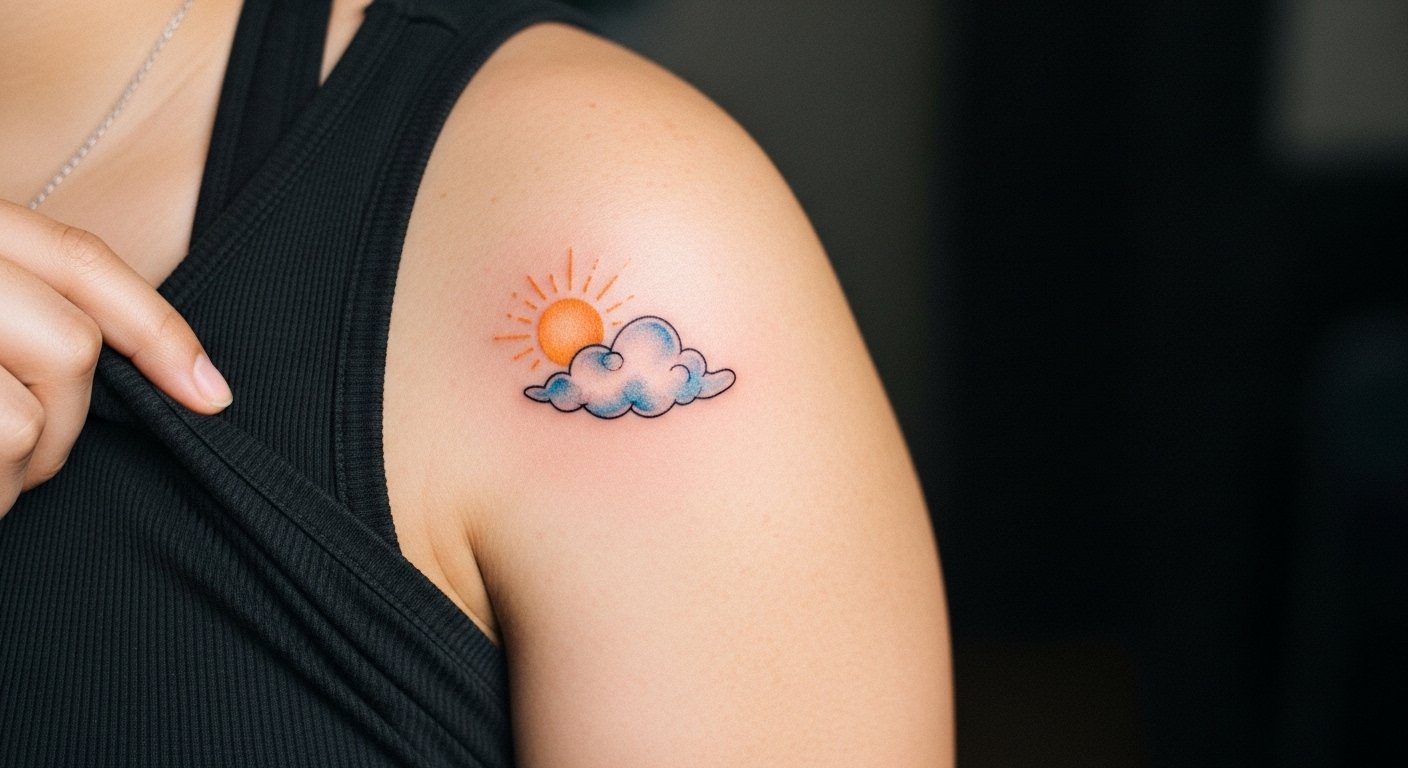 17 Beautiful Watercolor Made in Heaven Tattoo Ideas