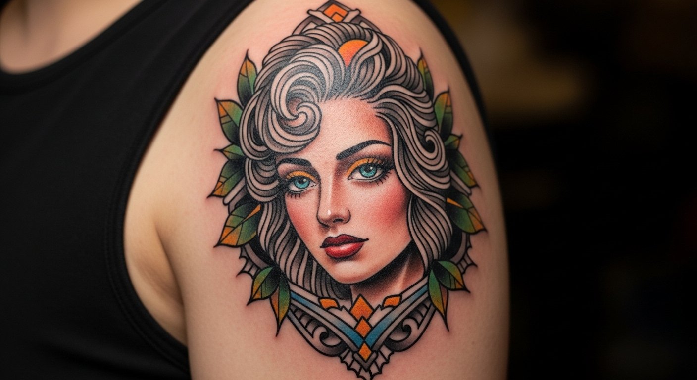 17 Striking Colorful Tattoo Inspiration for Men