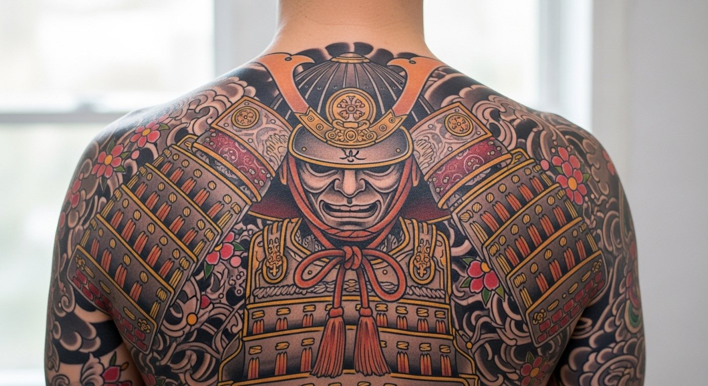 17 Striking Upper Back Tattoo Sketches for Men
